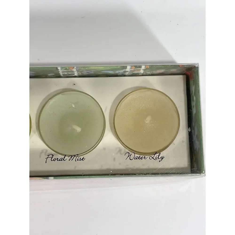Carolina Designs Scented Tealite Gift Set 6‎ Candles & 1 Holder Tea Light Candle